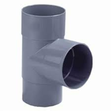 PVC T-stuk HWA 90 gr