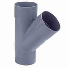 PVC T-stuk HWA 45 gr