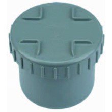 PVC eind schroefdeksel