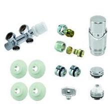 Design luxe radiator-aansluitset