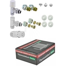 Design luxe radiator-aansluitset