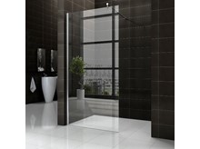 Glazen douchewand 10 mm