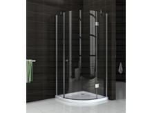 Glazen doucecabines 1/4 rond