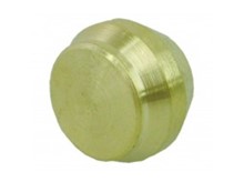 Messing knel blindplaatje