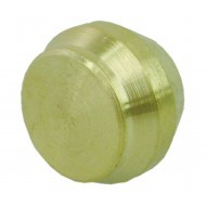 Messing knel blindplaatje