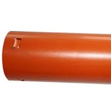 Drainage PVC eindbuis
