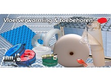 Vloerverwarmings materiaal.