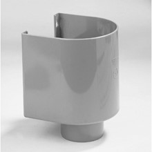 PVC vergaarbak halfrond