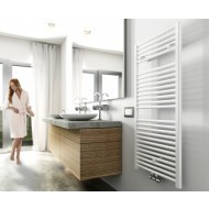 Standaard handdoekradiator wit