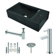 Mini-fontein hardsteen rechts