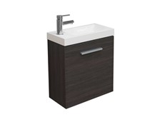 Fonteinkastje houtnerf grijs