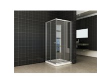 Hoekinstap douchecabine