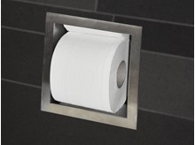 Inbouw wc rol houder