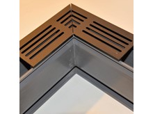 Ultra Drain Blackline hoekstuk