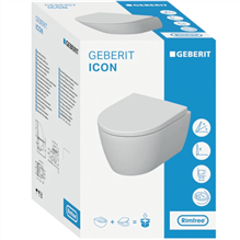 Geberit verkort wandcloset icon